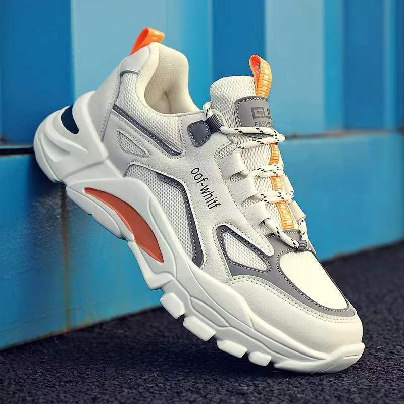Men's Sculpted Sole Mesh Sneakers
