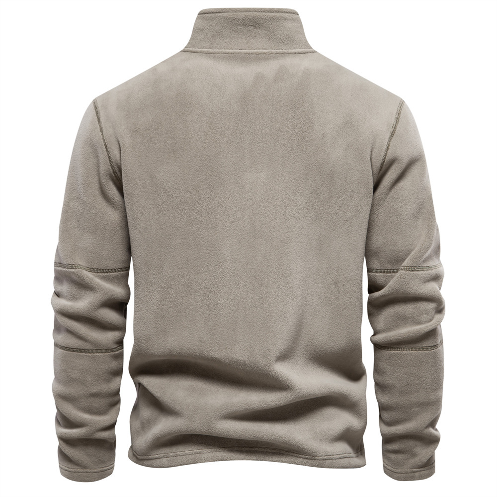 Men's Quarter-Zip Fleece Sweatshirt