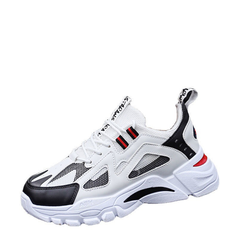 Men's Sculpted Sole Mesh Sneakers
