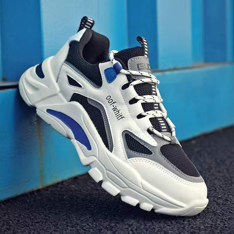Men's Sculpted Sole Mesh Sneakers