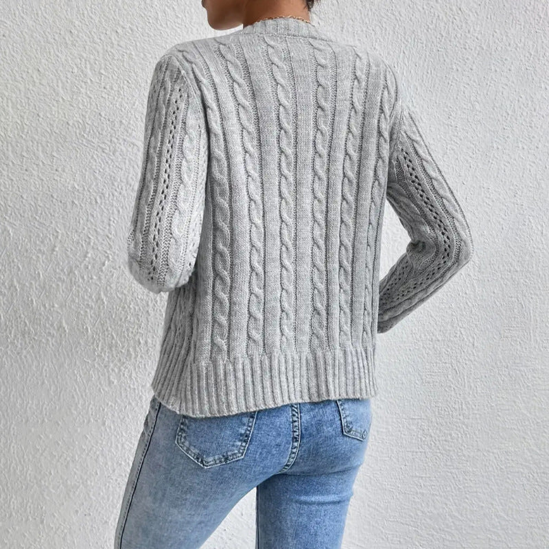 Women's Cable Knit Cardigan