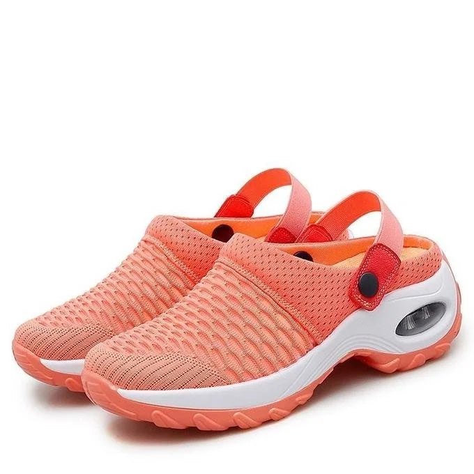 Women's Orthopedic Air Cushion Walking Shoes - Orange