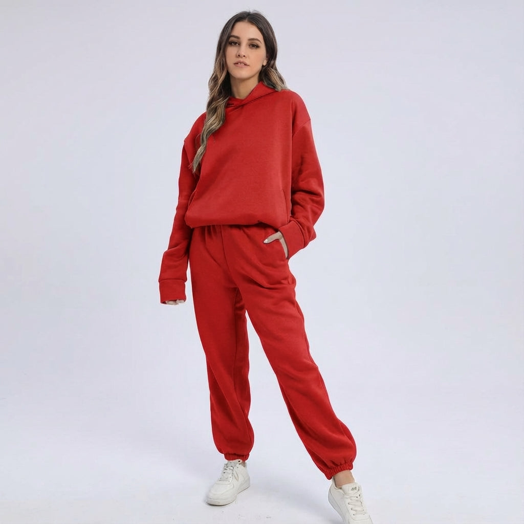 Women's Oversized Hooded Tracksuit Set