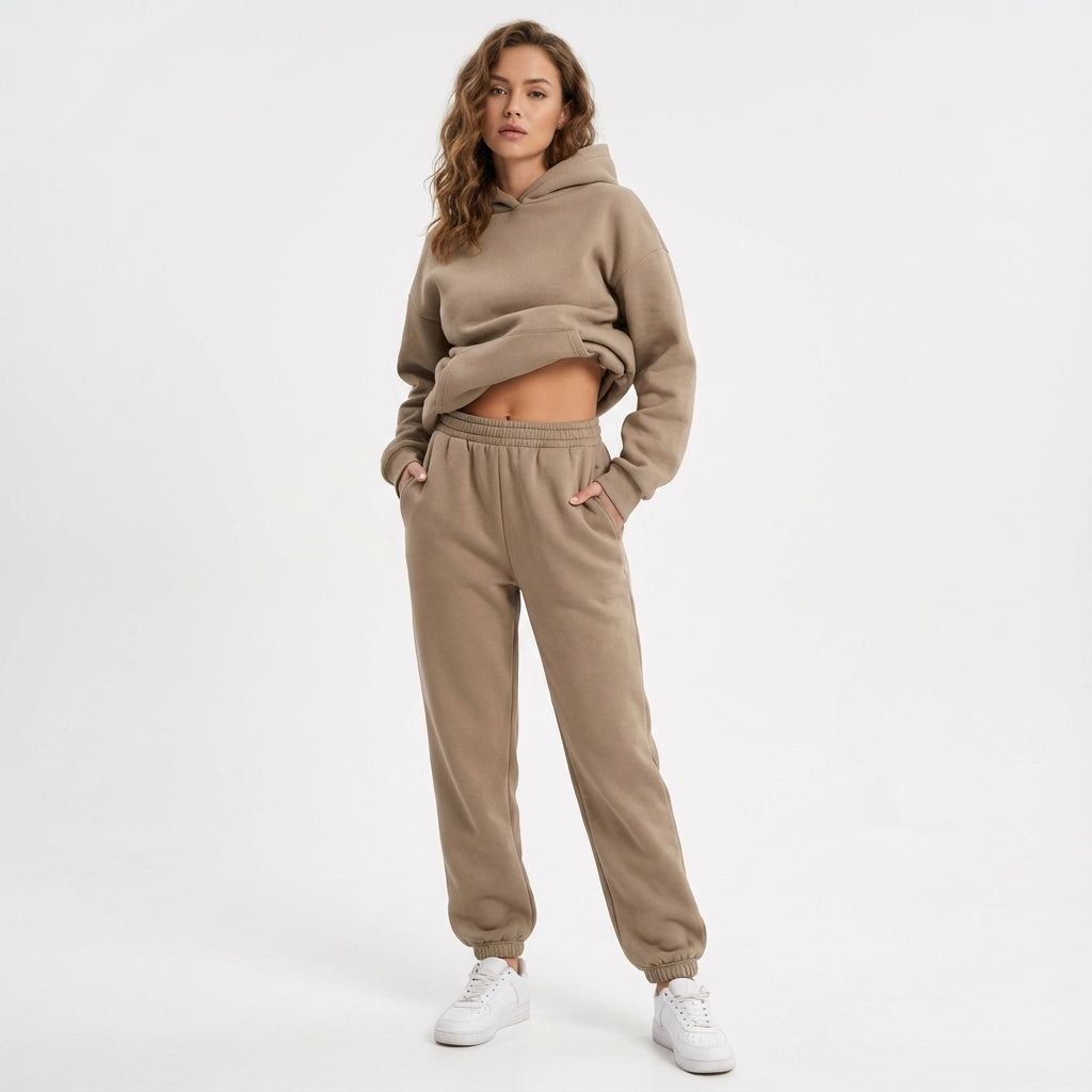 Women's Oversized Hooded Tracksuit Set
