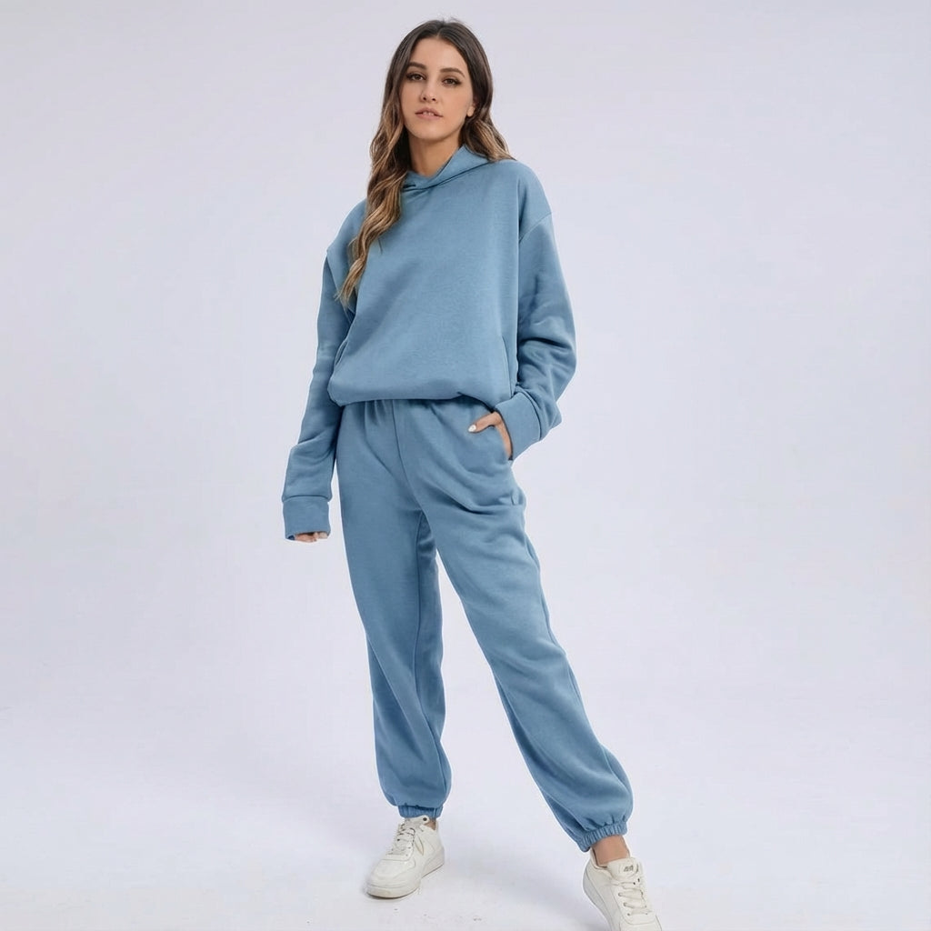Women's Oversized Hooded Tracksuit Set
