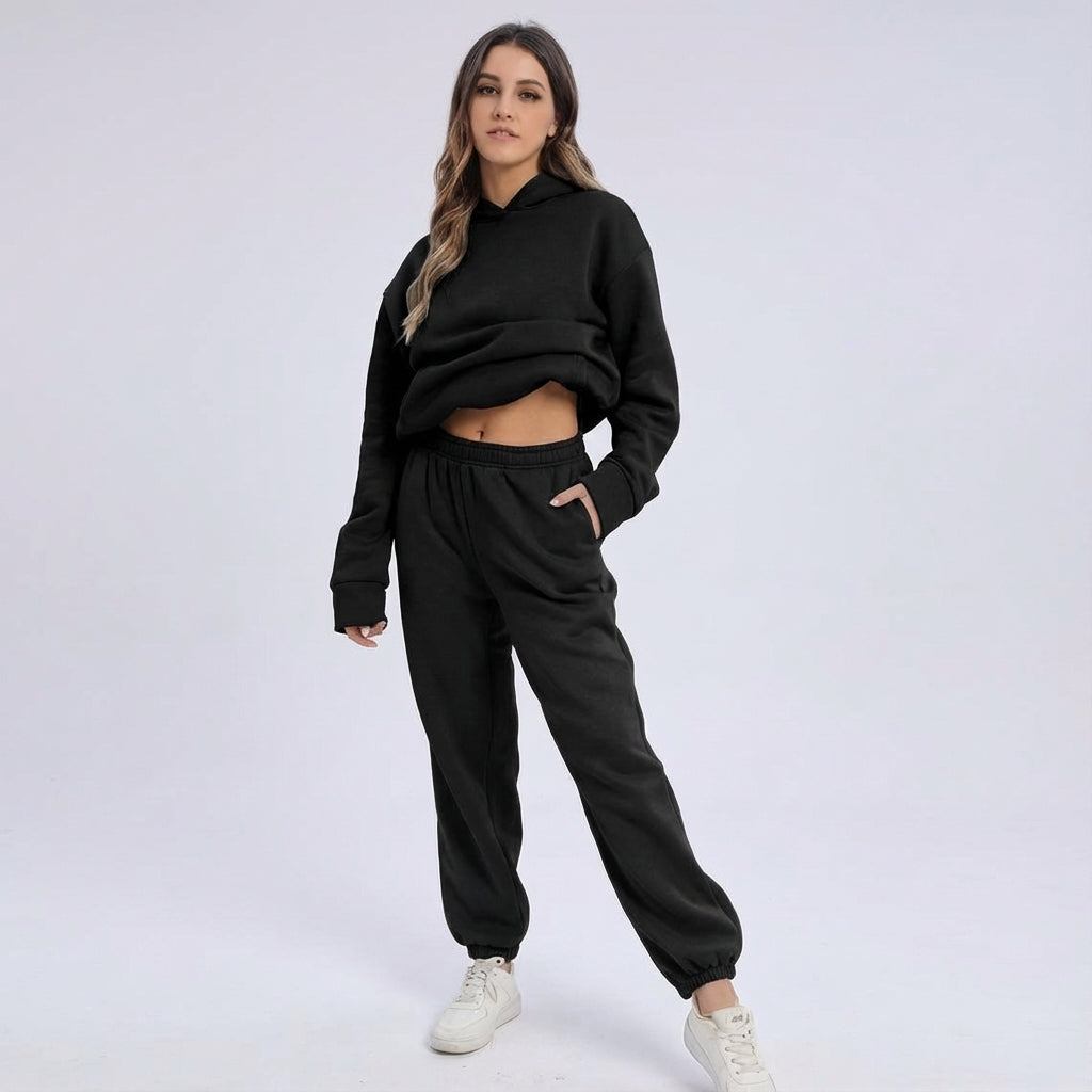 Women's Oversized Hooded Tracksuit Set