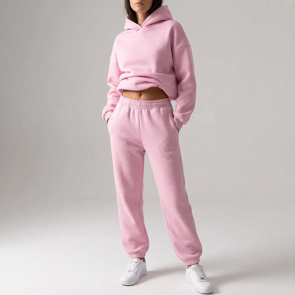 Women's Oversized Hooded Tracksuit Set
