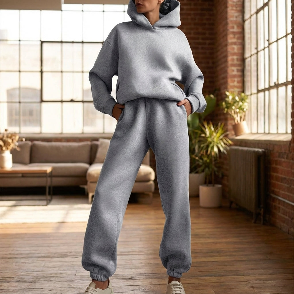 Women's Oversized Hooded Tracksuit Set