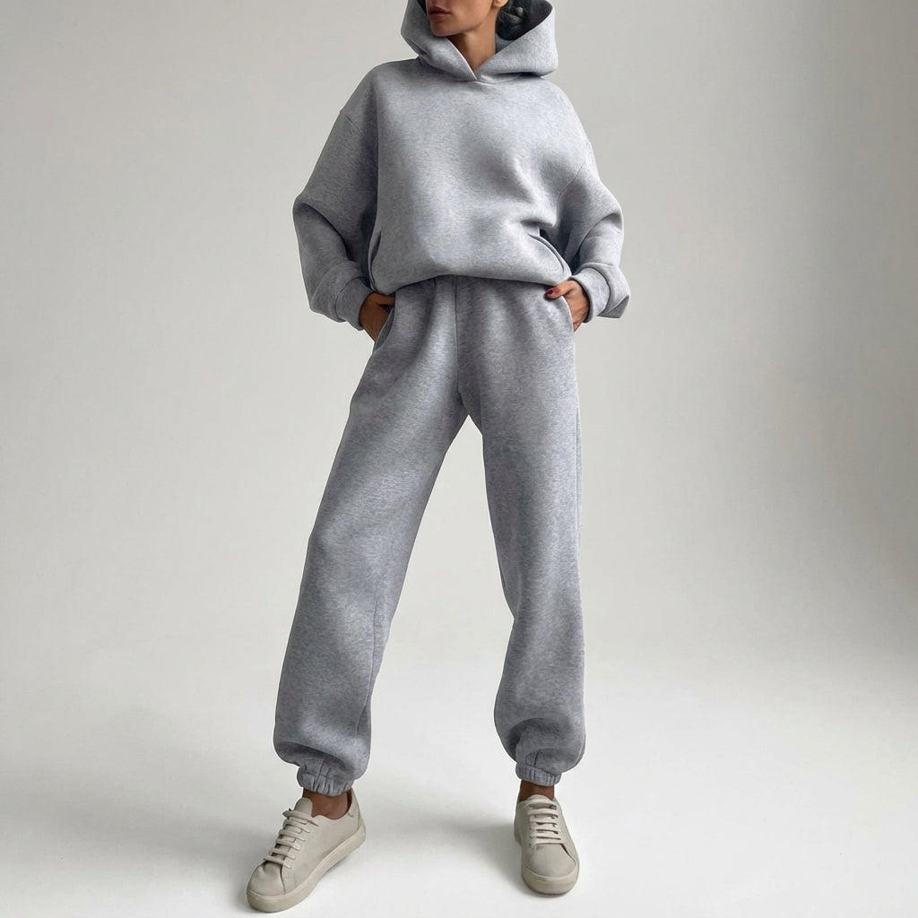 Women's Oversized Hooded Tracksuit Set