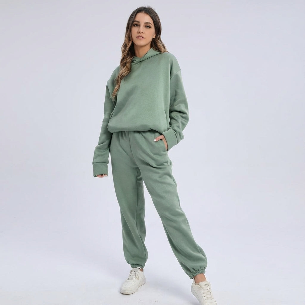 Women's Oversized Hooded Tracksuit Set
