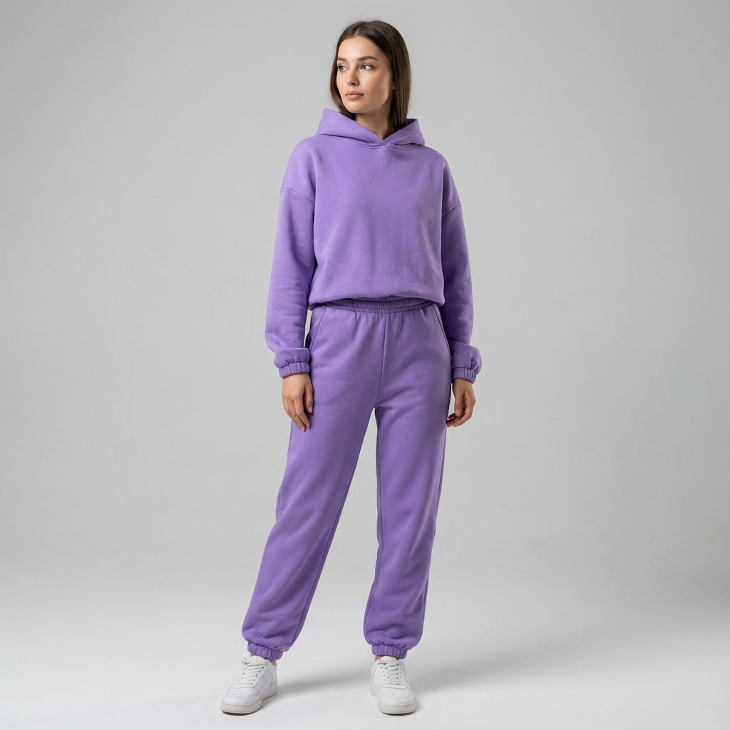 Women's Oversized Hooded Tracksuit Set