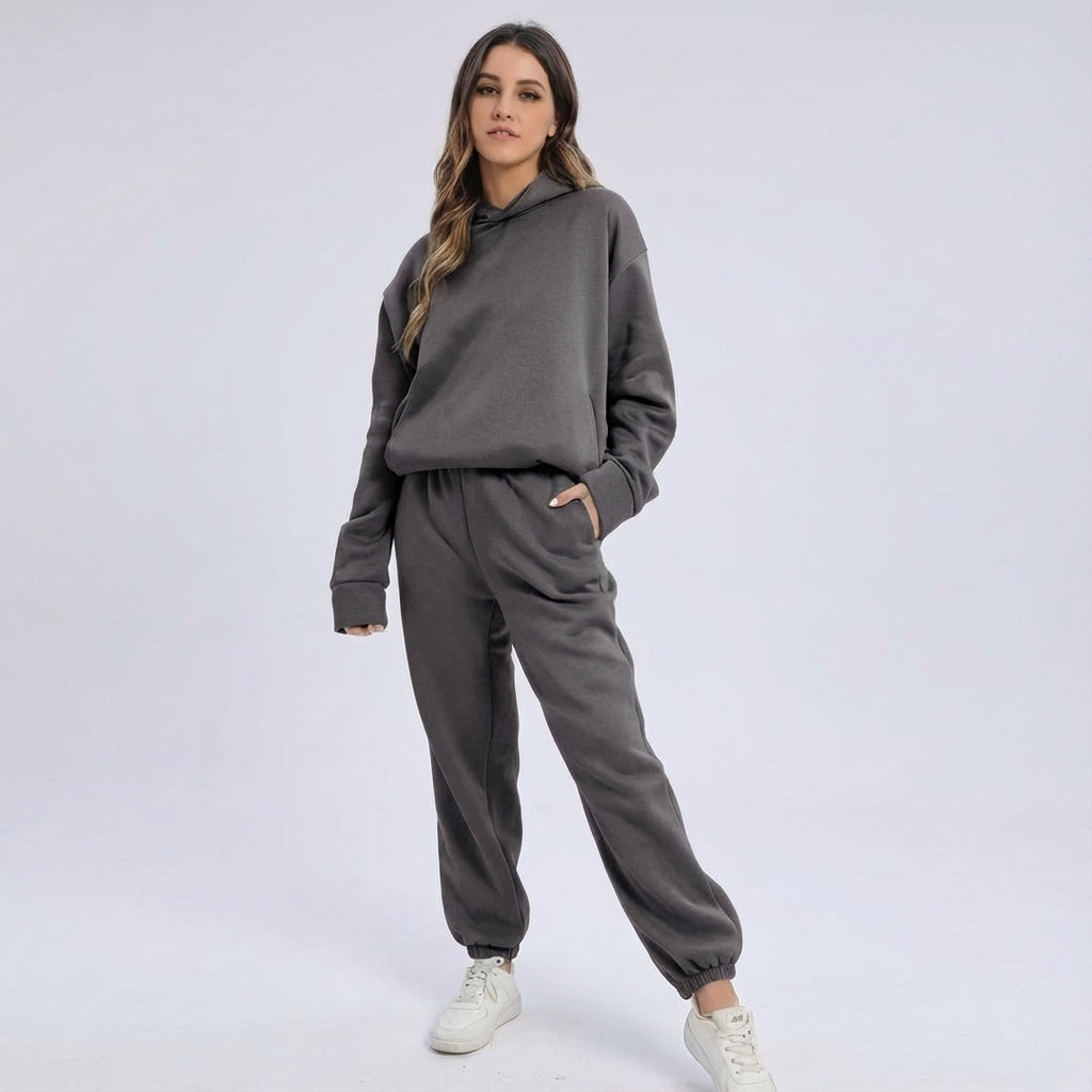 Women's Oversized Hooded Tracksuit Set