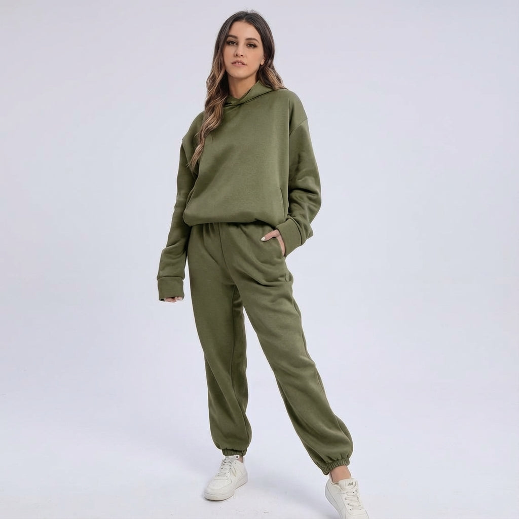 Women's Oversized Hooded Tracksuit Set
