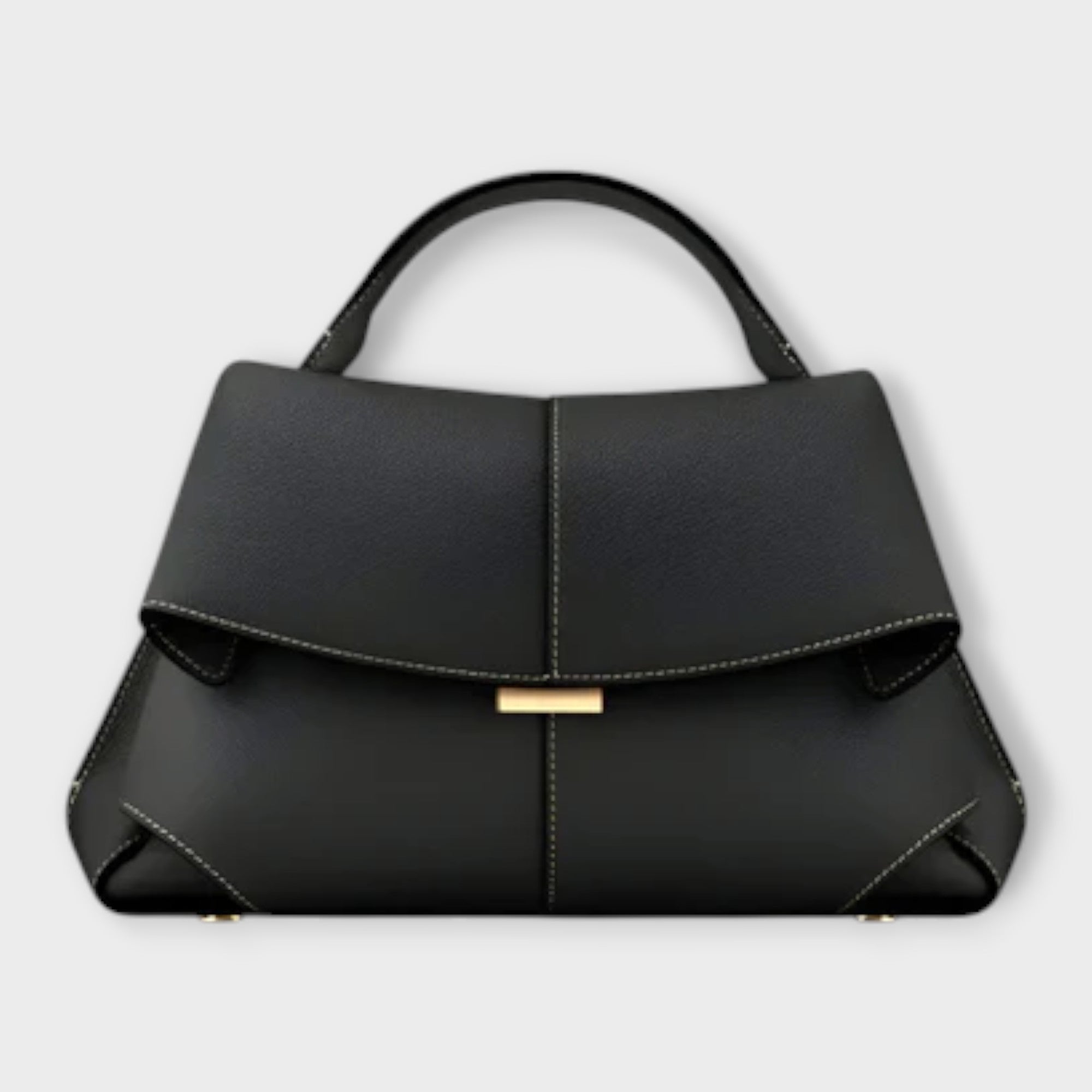 Women's Top Handle Handbag - Shoulder Bag Structured Purse for Work