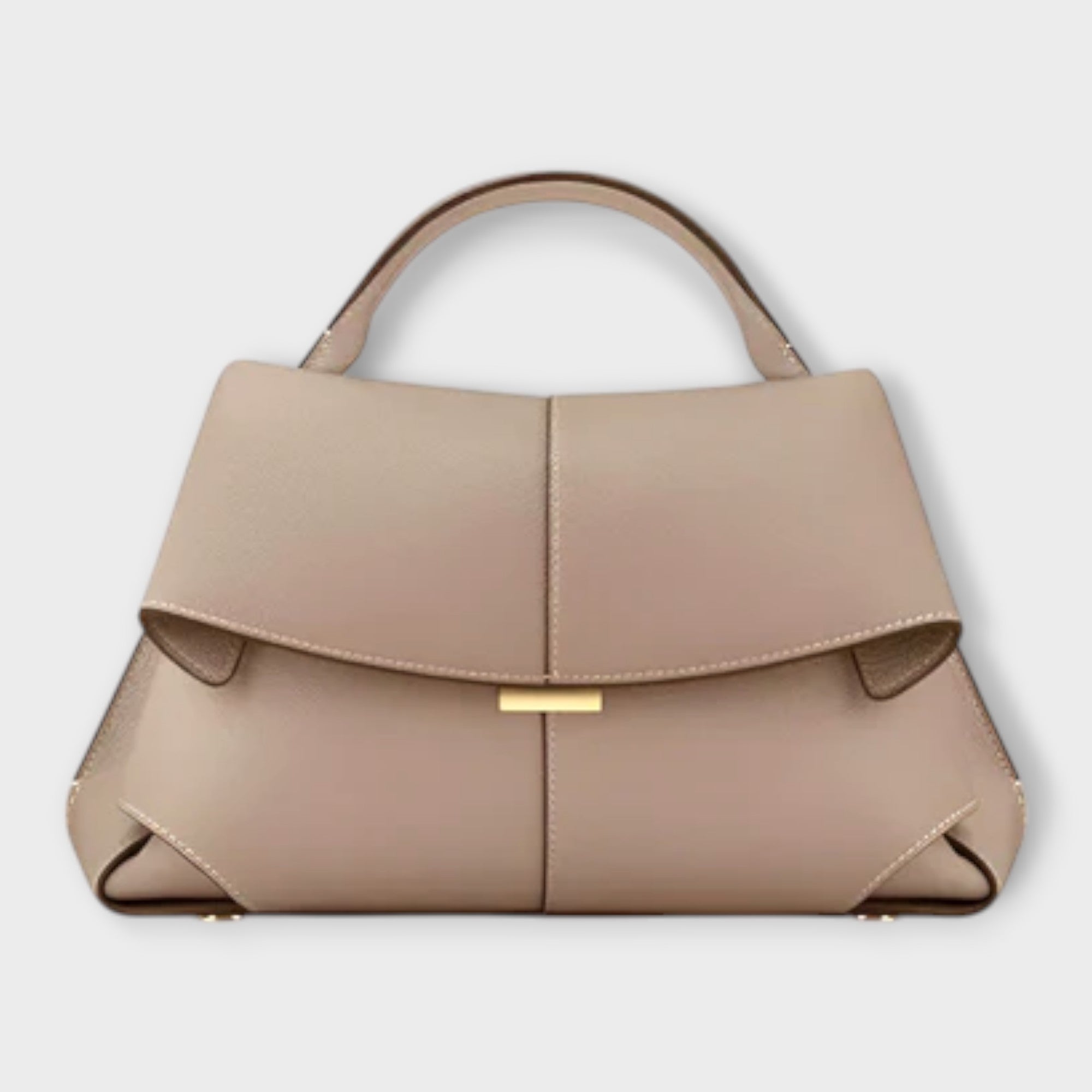 Women's Top Handle Handbag - Shoulder Bag Structured Purse for Work
