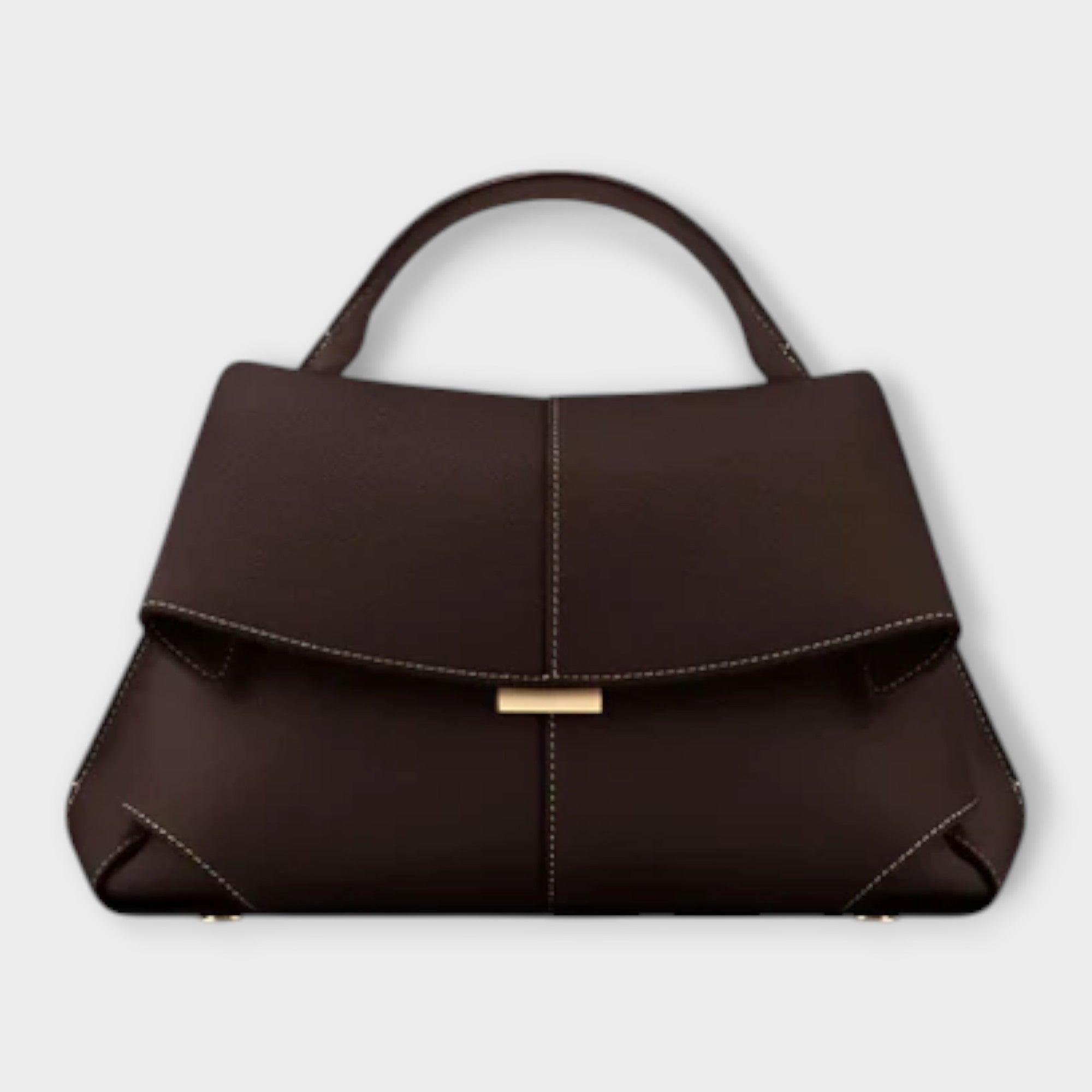 Women's Top Handle Handbag - Shoulder Bag Structured Purse for Work