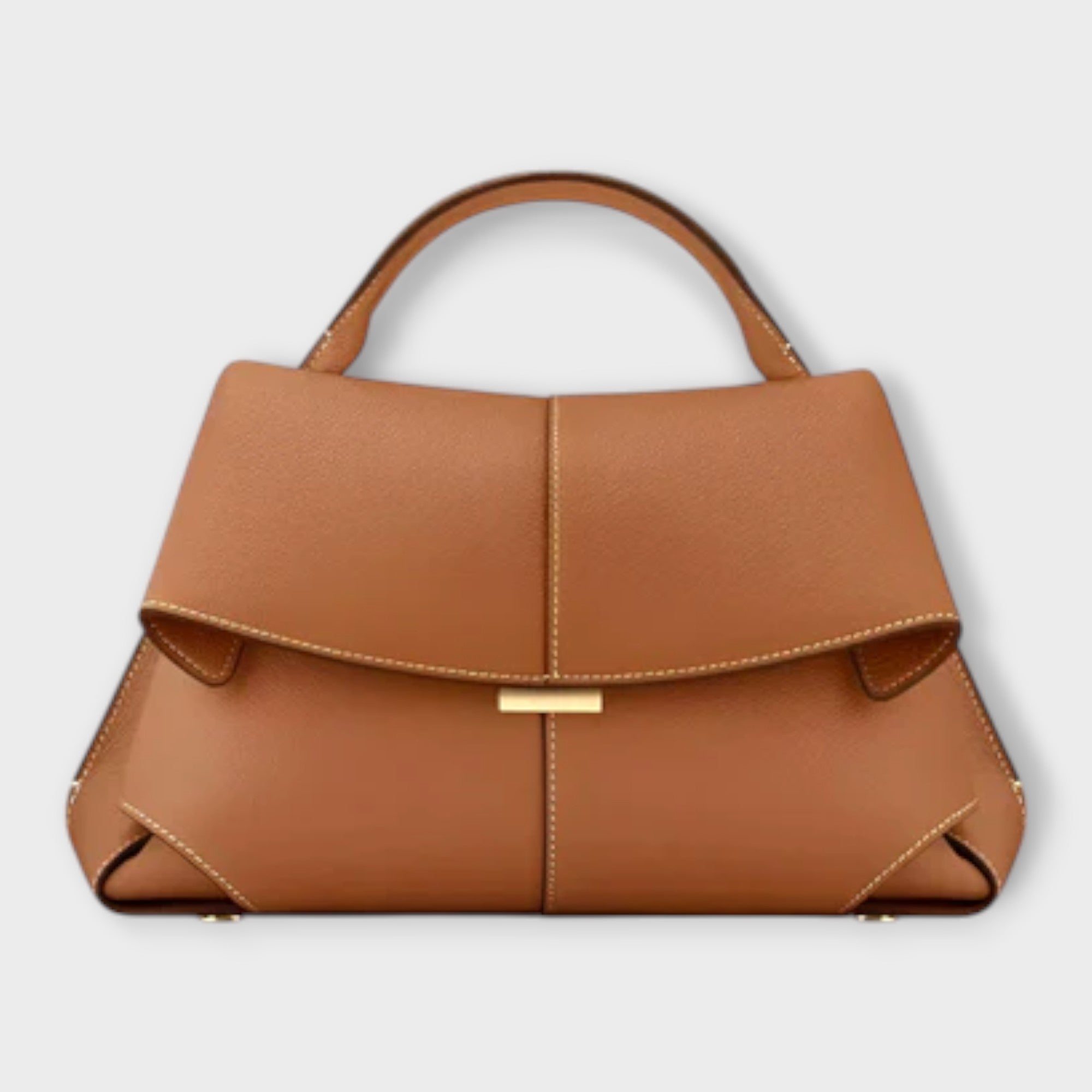 Women's Top Handle Handbag - Shoulder Bag Structured Purse for Work