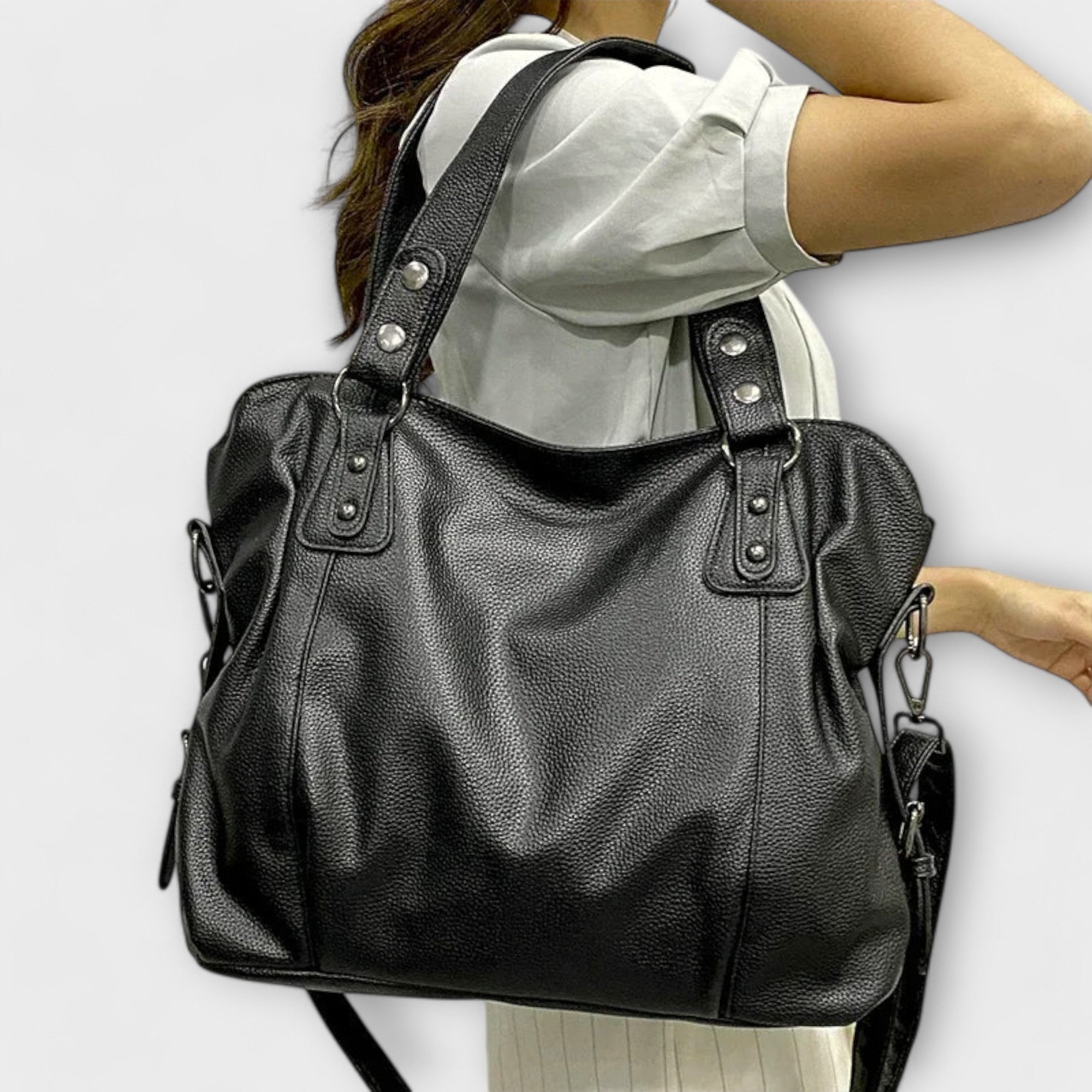 Women's Hobo Shoulder Bag - Large Slouchy Handbag Purse for Everyday
