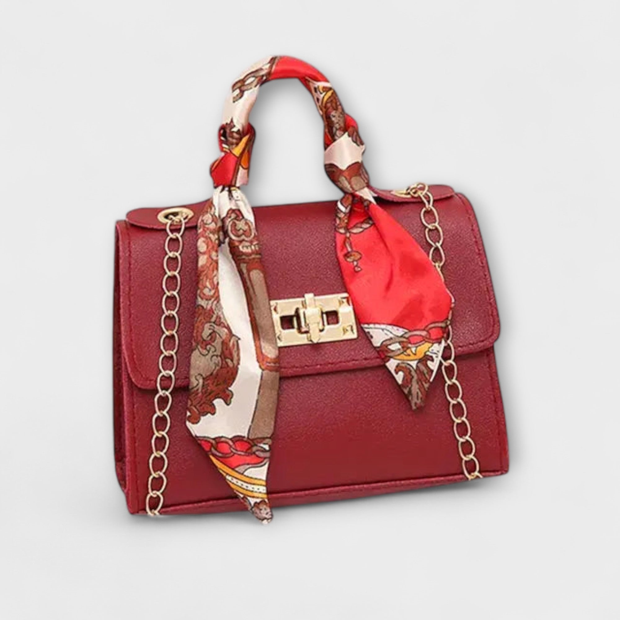 Women's Chain Strap Crossbody Bag - Small Shoulder Handbag Purse