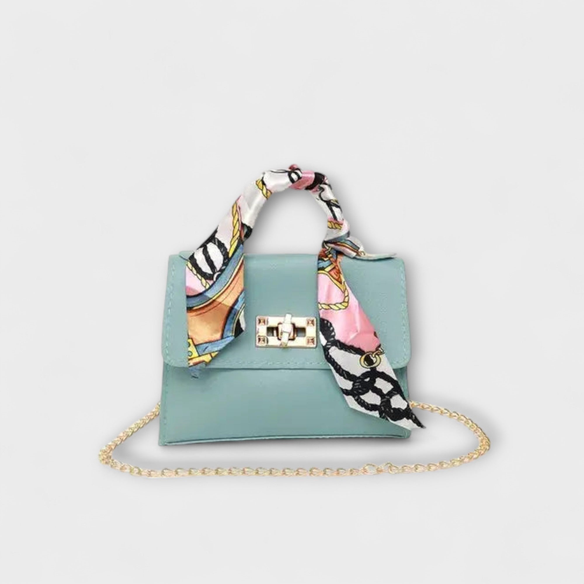 Women's Chain Strap Crossbody Bag - Small Shoulder Handbag Purse