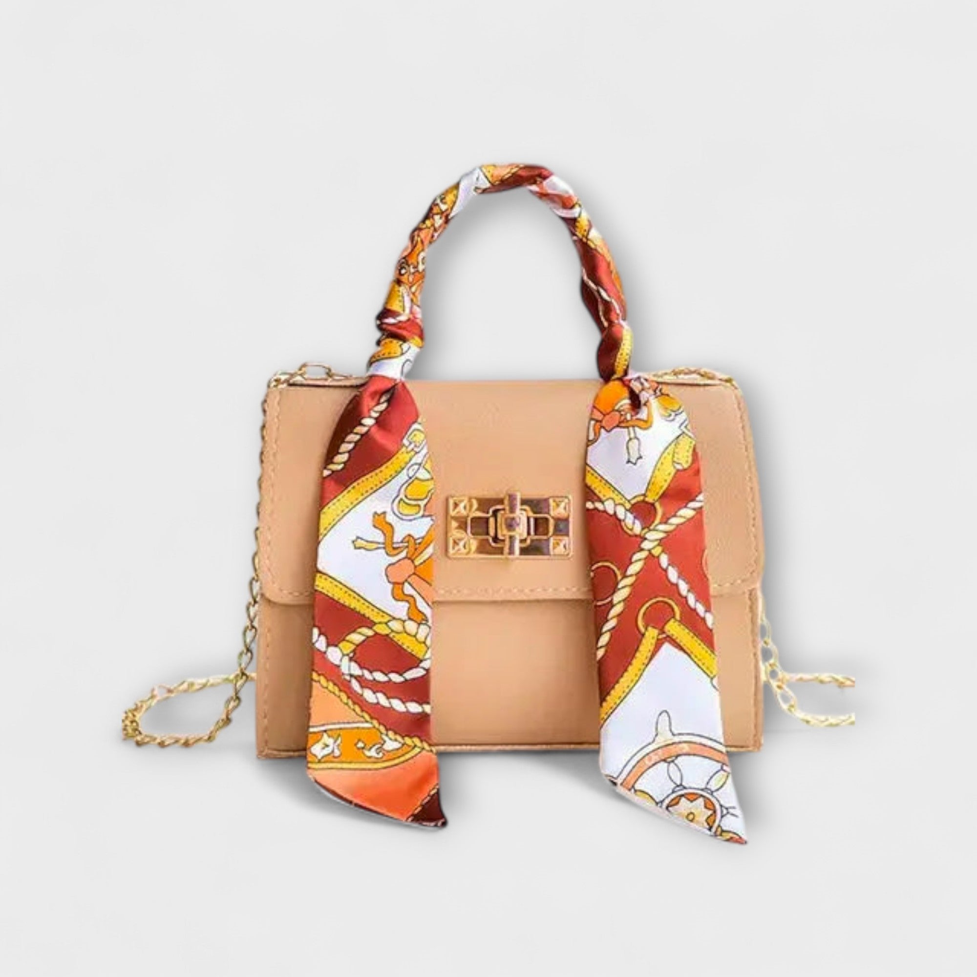 Women's Chain Strap Crossbody Bag - Small Shoulder Handbag Purse