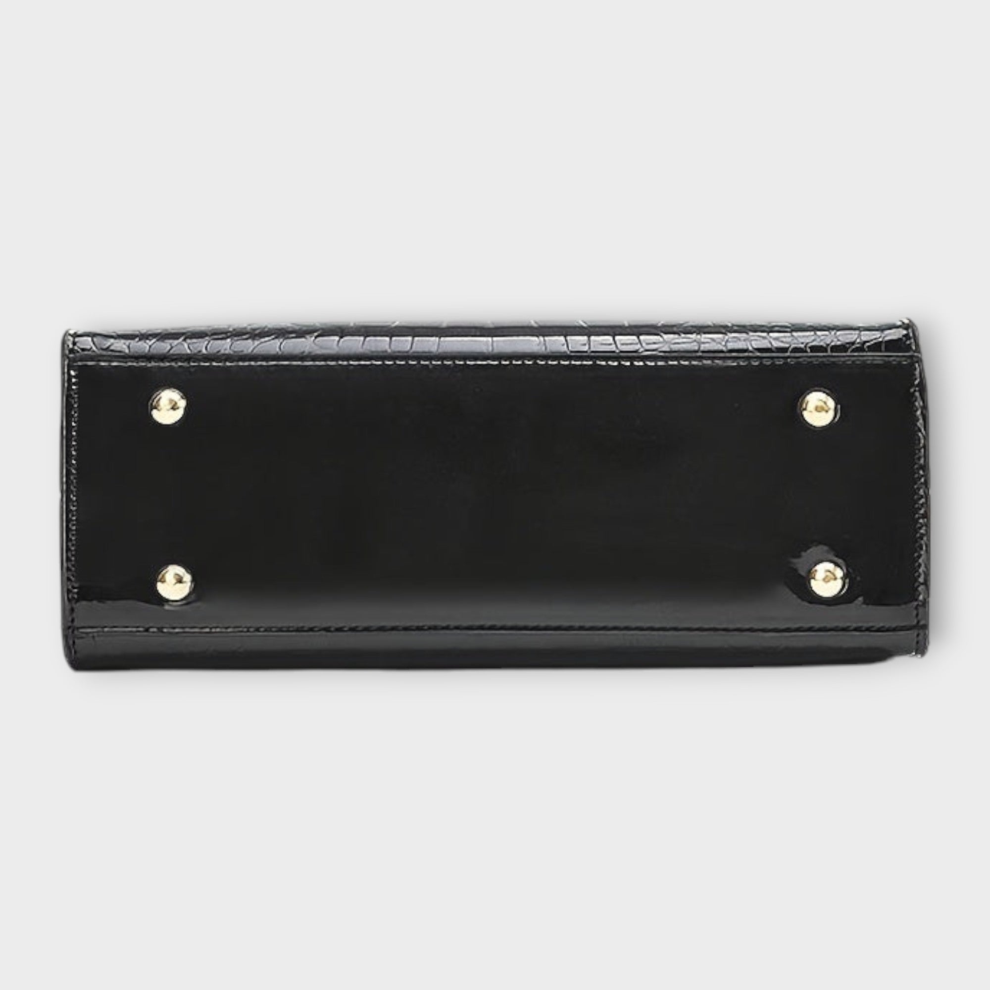 Women's Structured Top Handle Handbag - Shoulder Purse Bag for Work