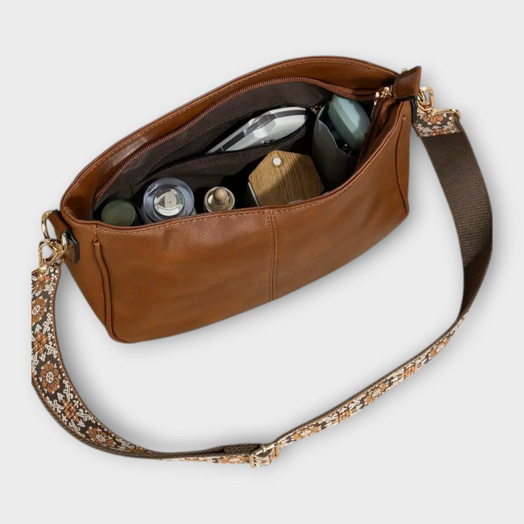 Women's Boho Shoulder Bag - Casual Handbag for Summer
