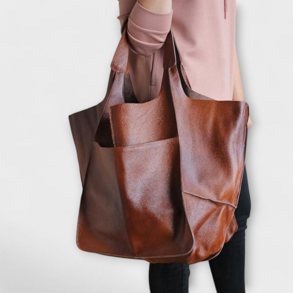 Women's Large Shoulder Bag - Casual Everyday Handbag for Summer