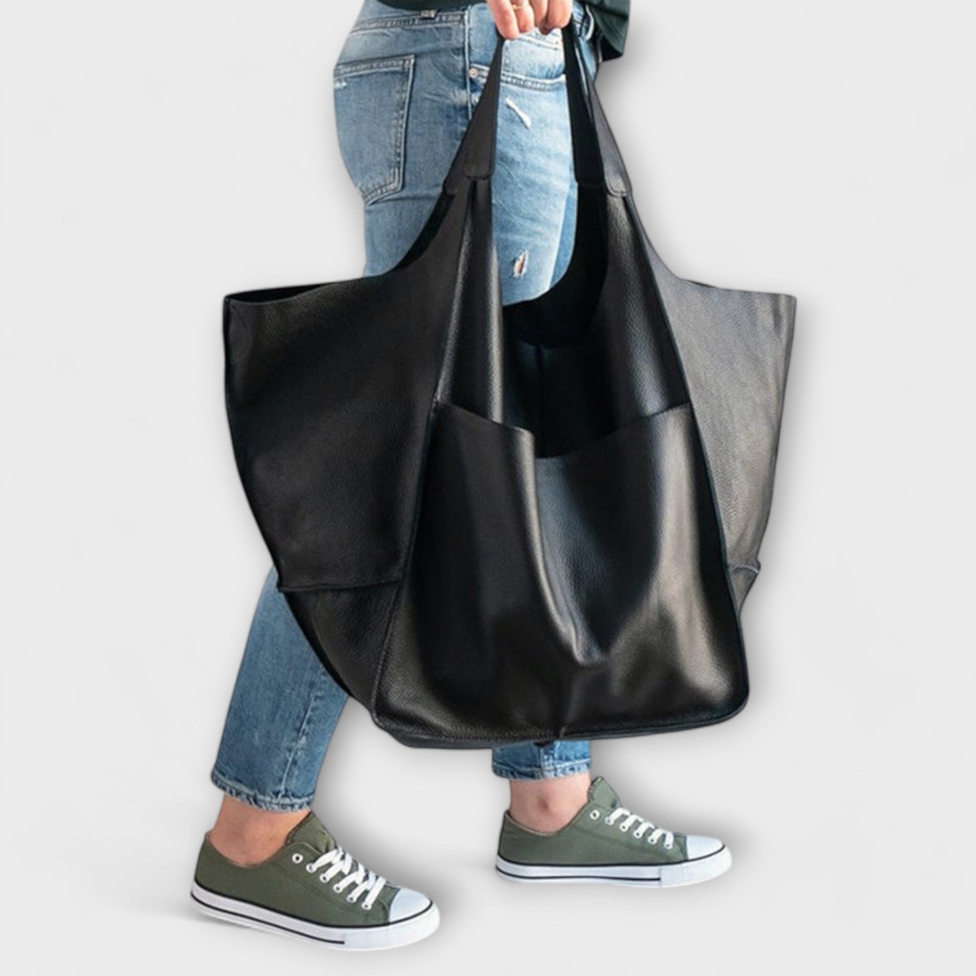 Women's Large Shoulder Bag - Casual Everyday Handbag for Summer