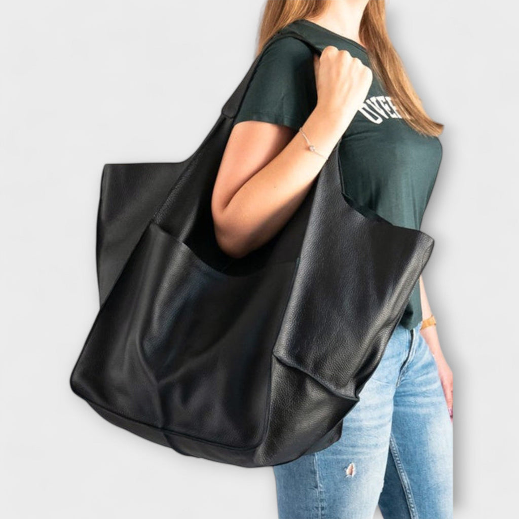 Women's Large Shoulder Bag - Casual Everyday Handbag for Summer