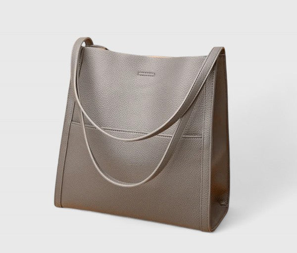 Women's Minimalist Shoulder Bag - Everyday Handbag for Summer