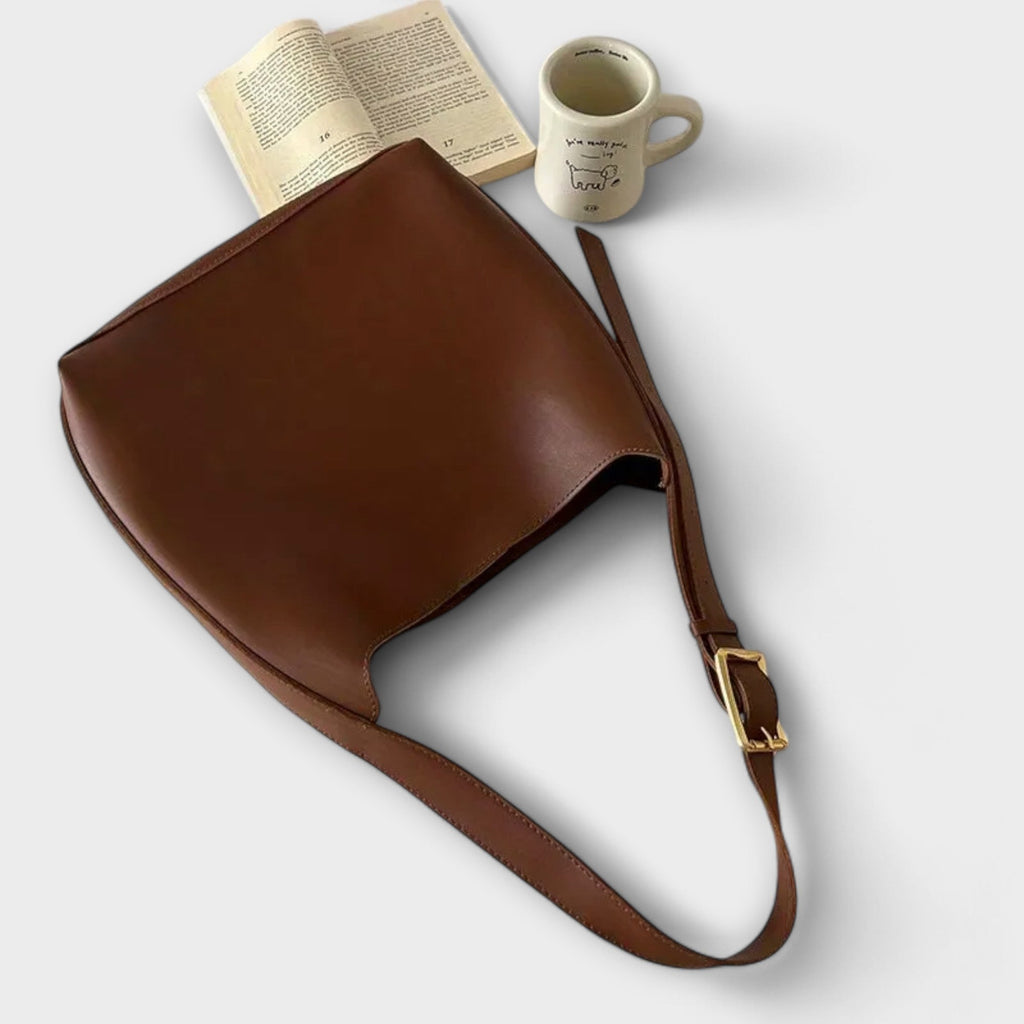 Women's Compact Shoulder Bag - Classic Handbag for Summer