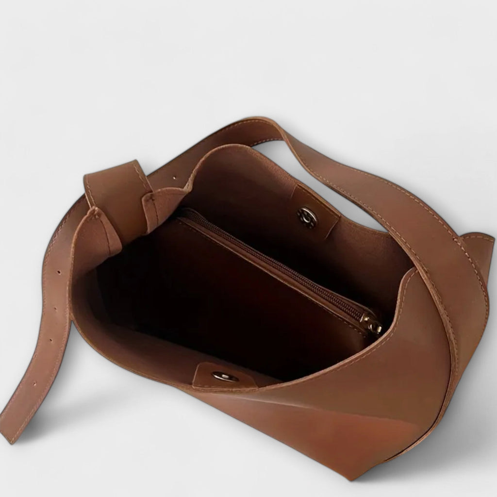 Women's Compact Shoulder Bag - Classic Handbag for Summer