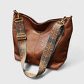 Women's Vintage Shoulder Bag - Casual Handbag for Summer