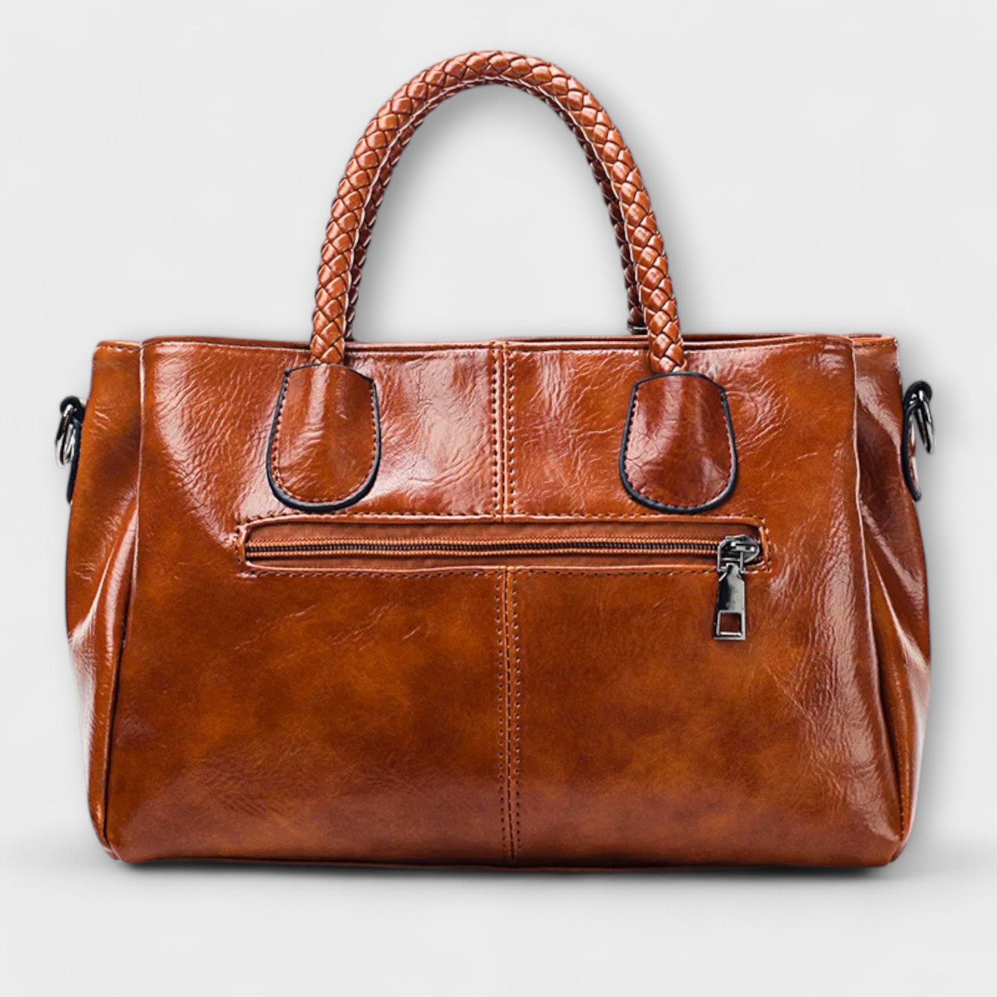 Women's Structured Handbag Top Handle - Elegant Bag for Summer