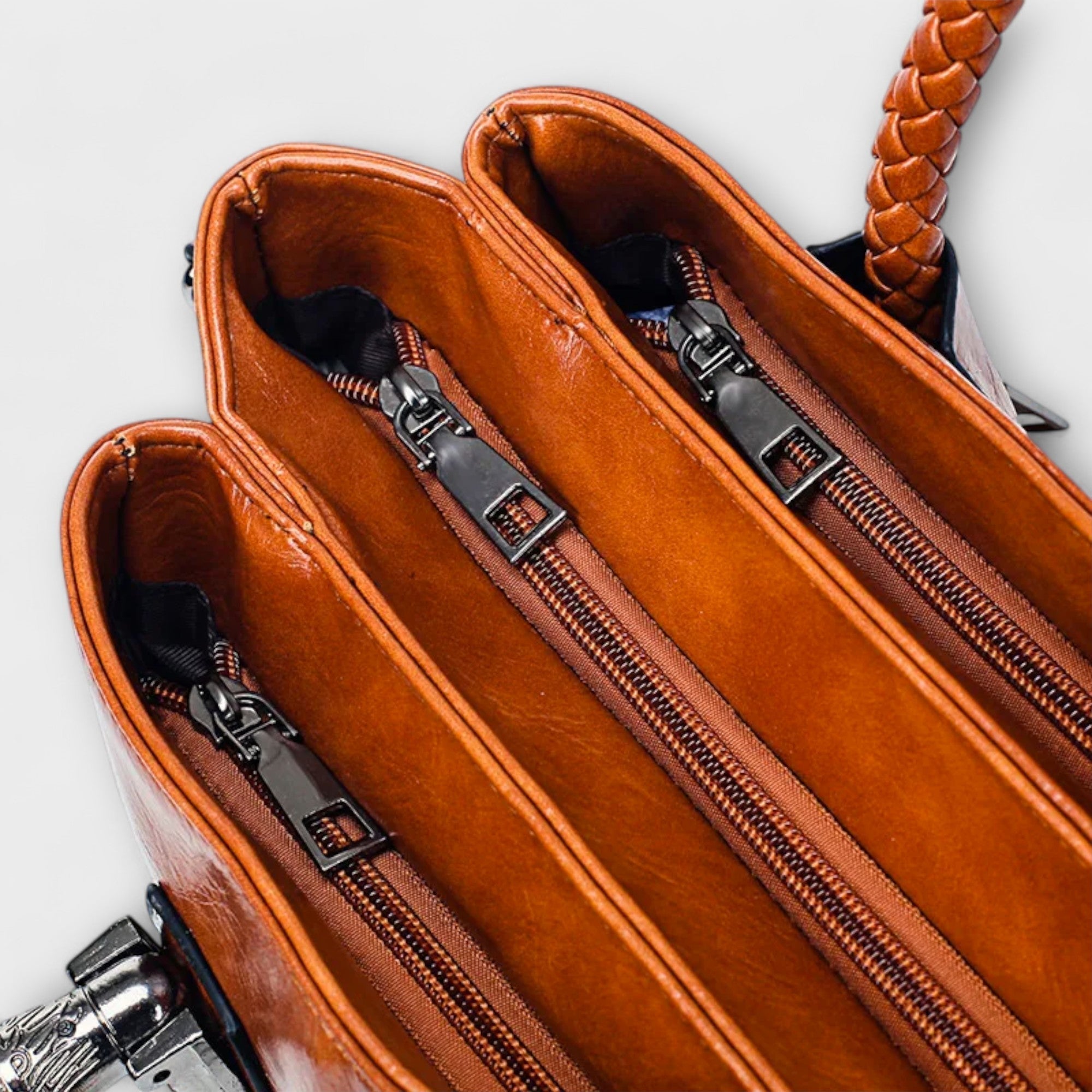 Women's Structured Handbag Top Handle - Elegant Bag for Summer