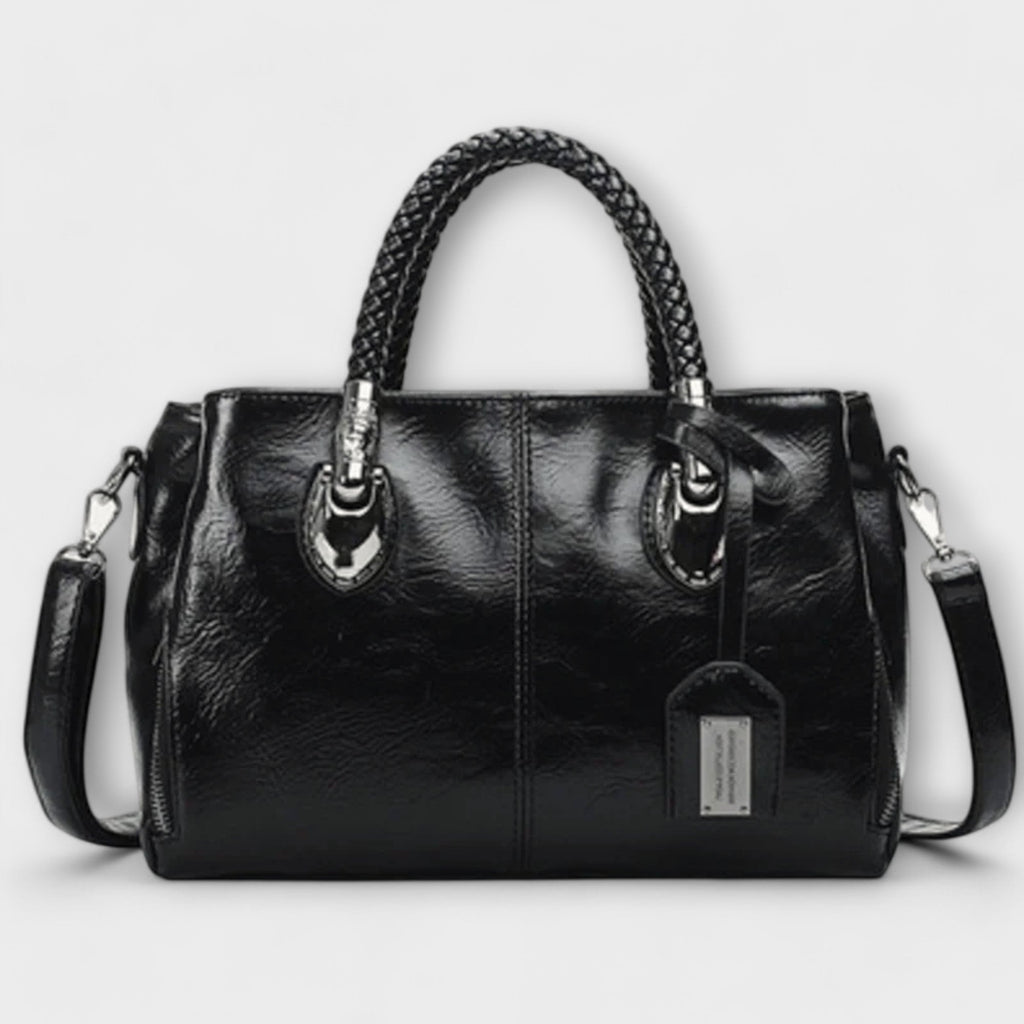 Women's Structured Handbag Top Handle - Elegant Bag for Summer