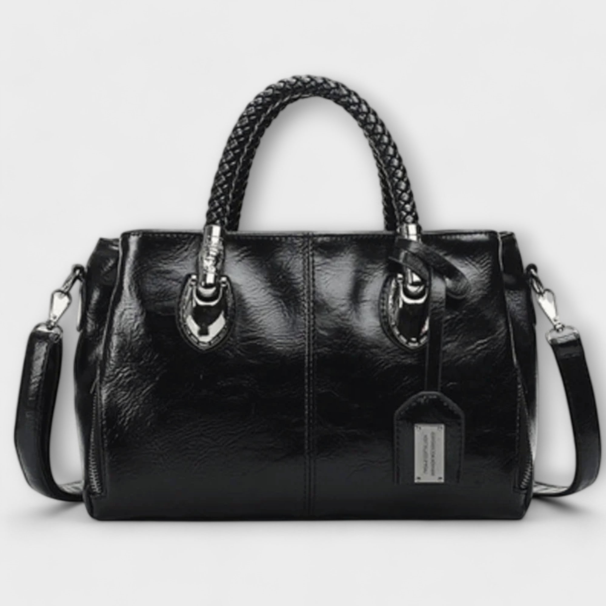 Women's Structured Handbag Top Handle - Elegant Bag for Summer