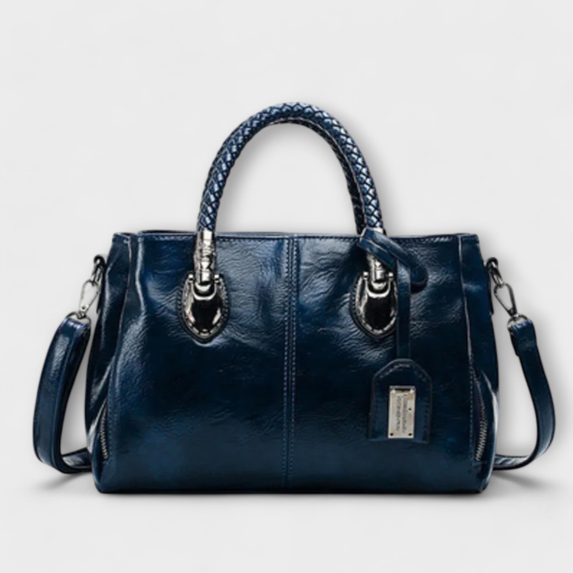 Women's Structured Handbag Top Handle - Elegant Bag for Summer