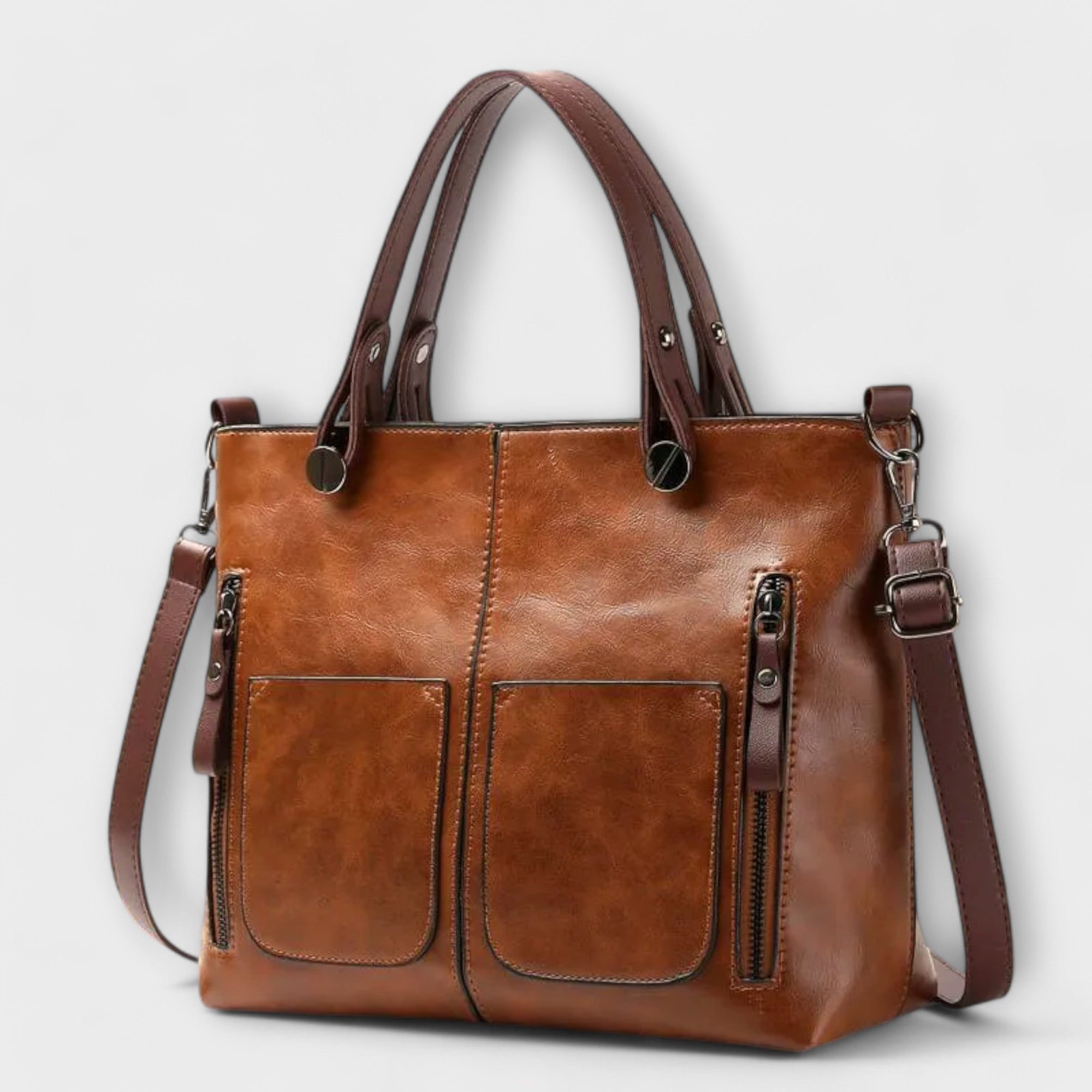 Women's Everyday Functional Handbag - Casual Work Purse for Summer