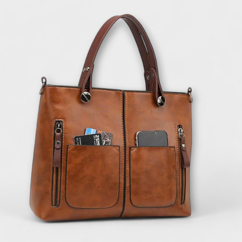 Women's Everyday Functional Handbag - Casual Work Purse for Summer