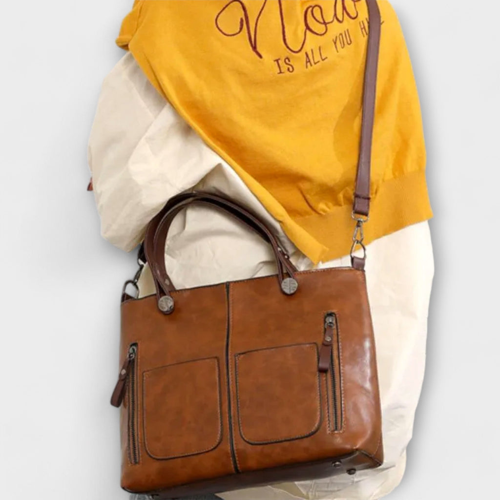 Women's Everyday Functional Handbag - Casual Work Purse for Summer