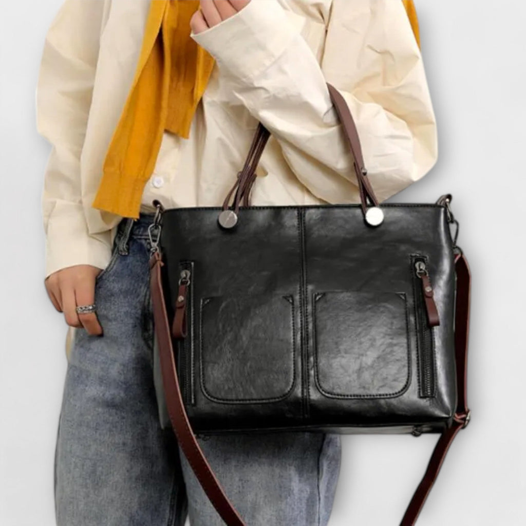 Women's Everyday Functional Handbag - Casual Work Purse for Summer