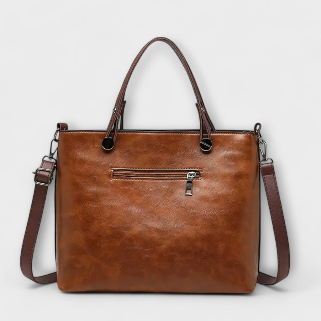 Women's Everyday Functional Handbag - Casual Work Purse for Summer