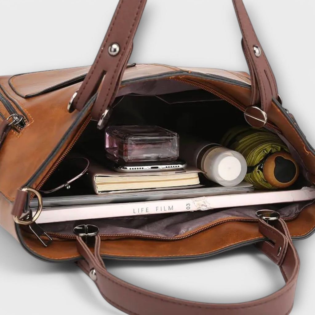 Women's Everyday Functional Handbag - Casual Work Purse for Summer