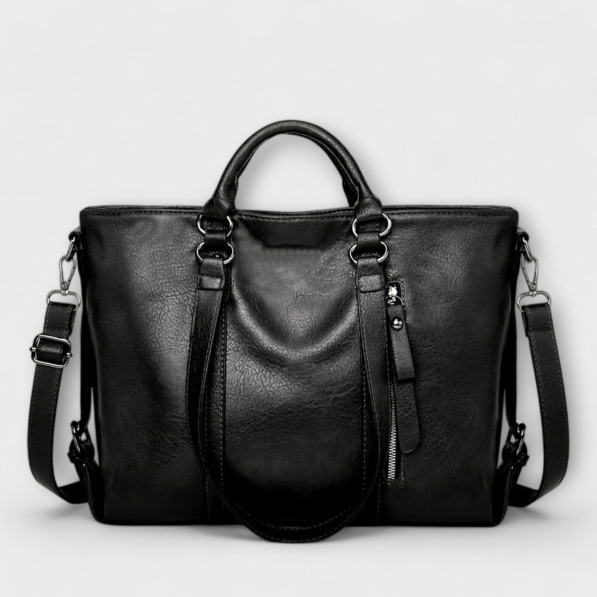 Women's Work Handbag - Black