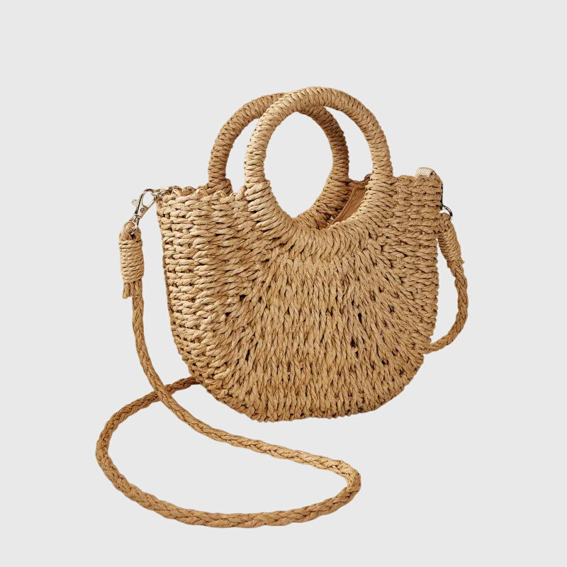Women's Natural Style Handbag - Casual Summer Purse Everyday