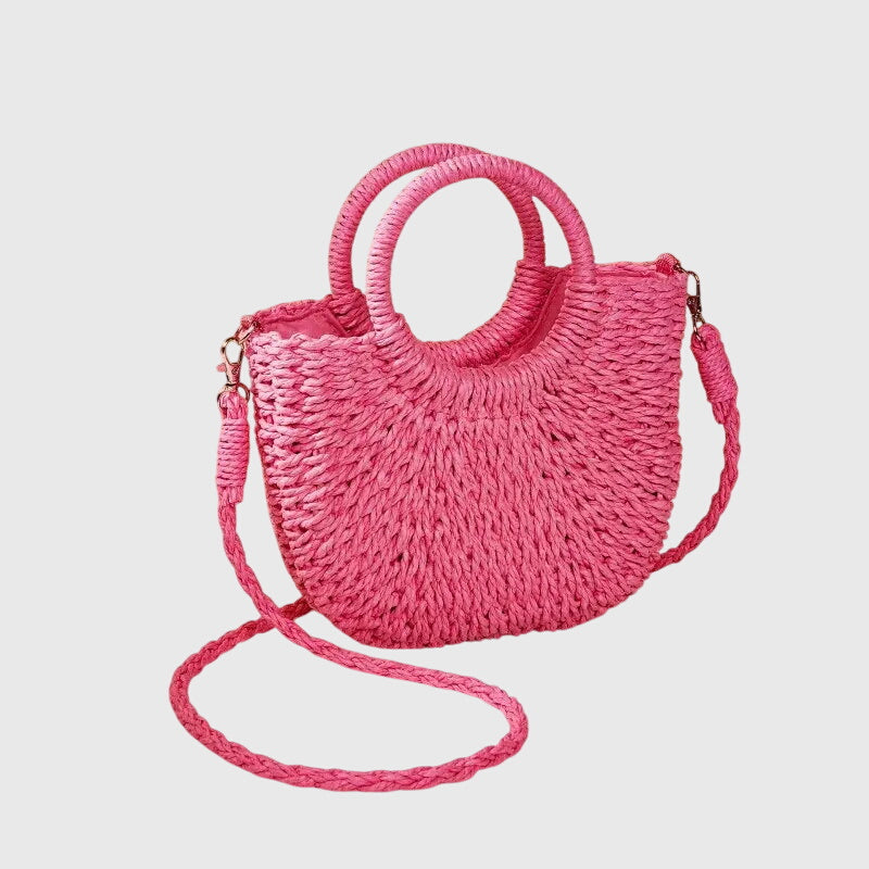 Women's Natural Style Handbag - Casual Summer Purse Everyday