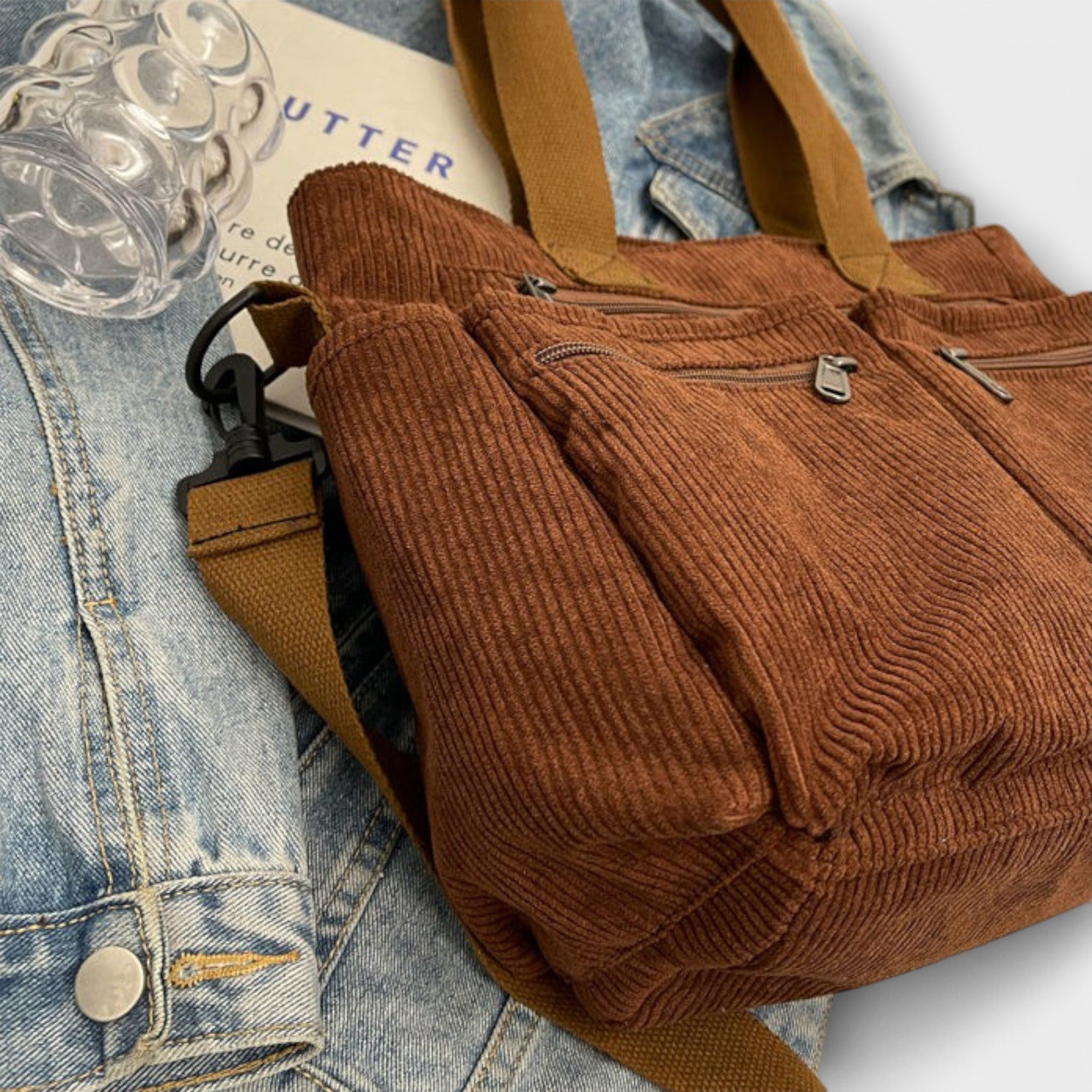 Women's Everyday Tote Bag - Casual Work Purse for Summer