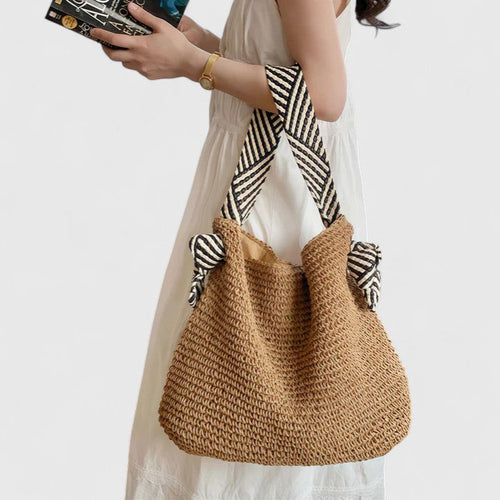 Women's Boho Shoulder Handbag - Casual Everyday Purse for Summer